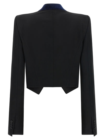 Tom Ford Schwarzer Wollblazer
