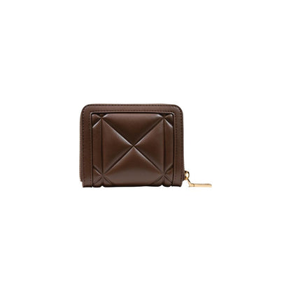 Love Moschino Braune Geldbörse aus Polyethylen