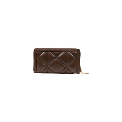 Love Moschino Braune Geldbörse aus Polyethylen