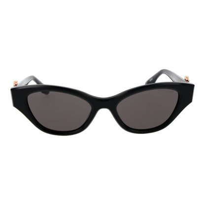 Trussardi Schwarze Sonnenbrille aus Acetat