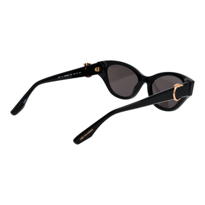 Trussardi Schwarze Sonnenbrille aus Acetat