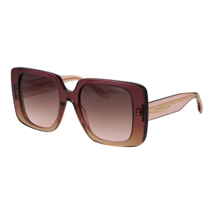 Trussardi Sonnenbrille aus rosa Azetat