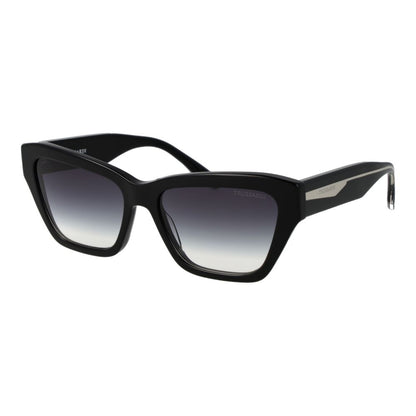 Trussardi Schwarze Sonnenbrille aus Acetat