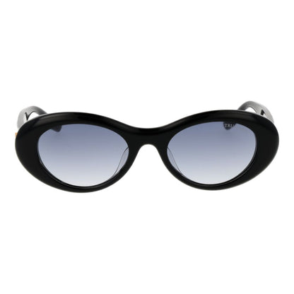 Trussardi Schwarze Sonnenbrille aus Acetat