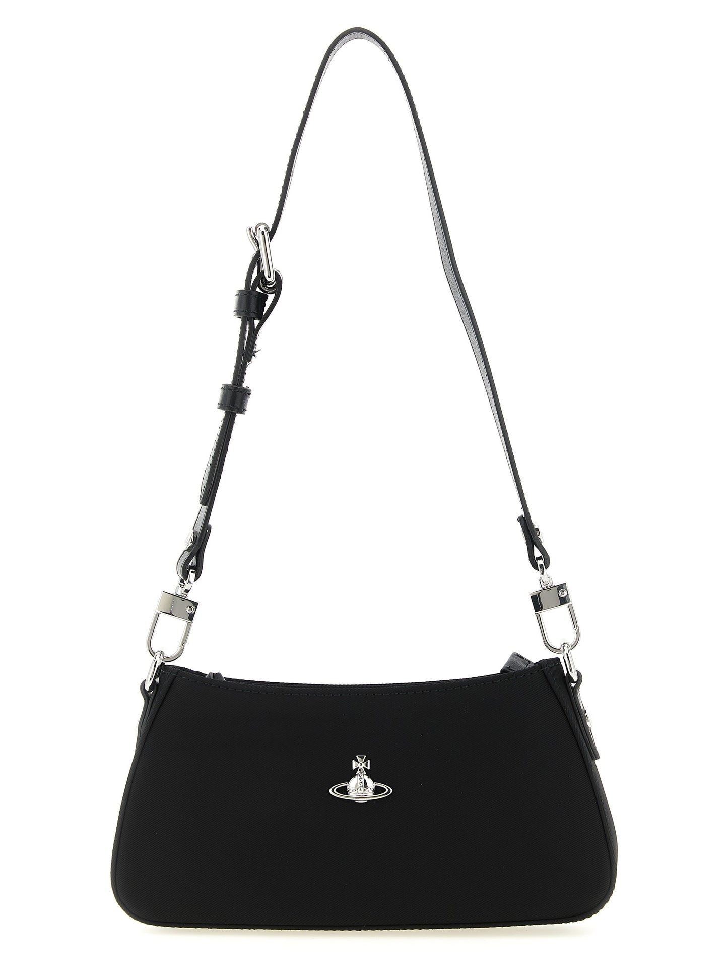 Vivienne Westwood Schwarze Schultertasche aus Polyester