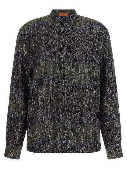 Missoni Mehrfarbige Strickjacke aus Polyamid