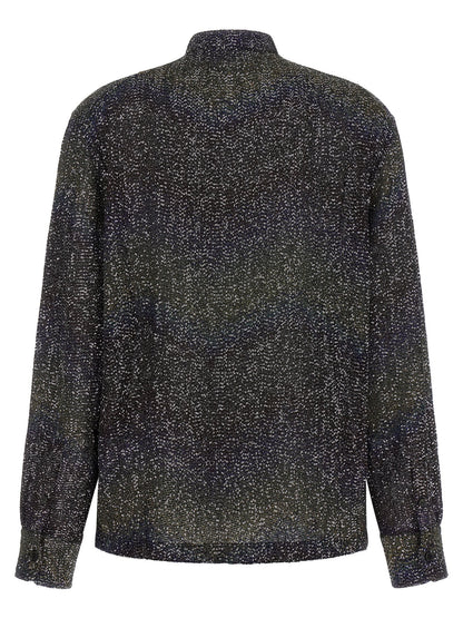 Missoni Mehrfarbige Strickjacke aus Polyamid