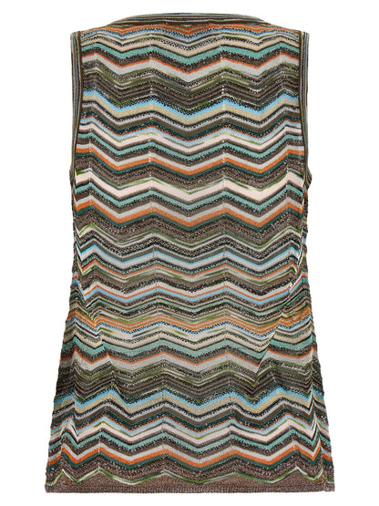 Missoni Mehrfarbige Viskose-Bluse
