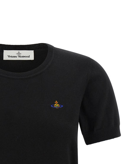 Vivienne Westwood Schwarzer Baumwollcardigan