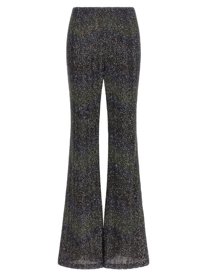 Missoni Mehrfarbige Polyamid-Schlaghosen