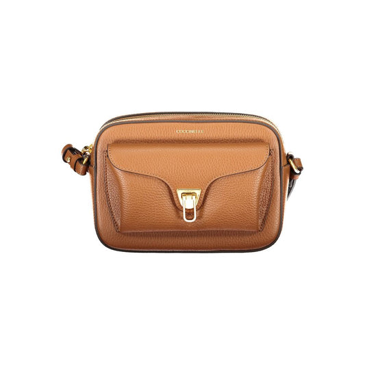 Coccinelle Damenhandtasche aus Marrone-Leder