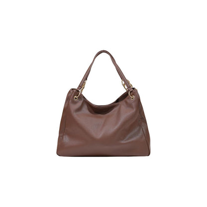 Love Moschino Braune Handtasche aus Polyethylen