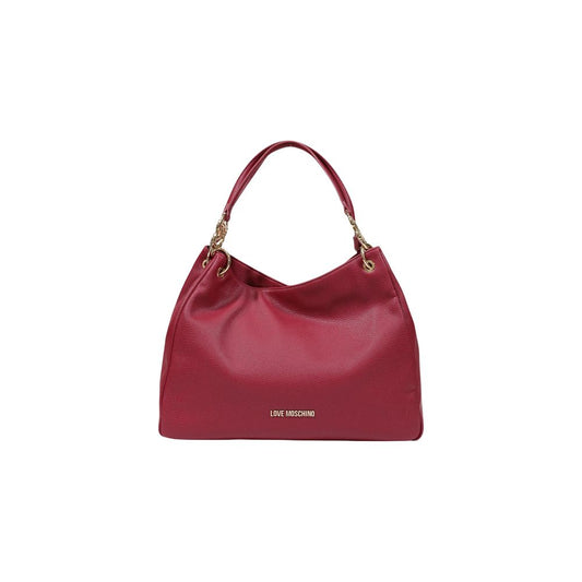 Love Moschino Lila Handtasche aus Polyethylen