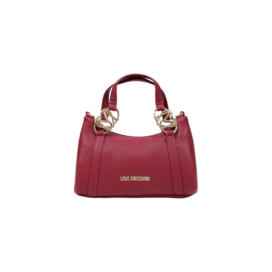 Love Moschino Lila Handtasche aus Polyethylen