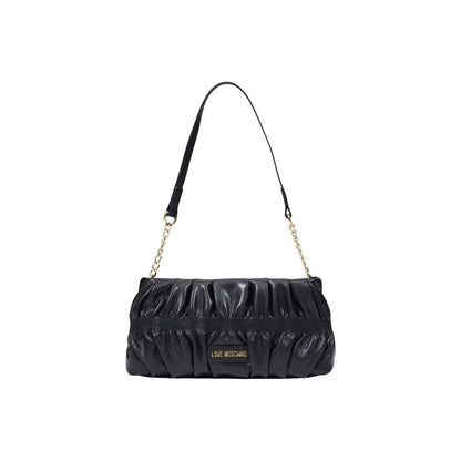 Love Moschino Schwarze Handtasche aus Polyethylen
