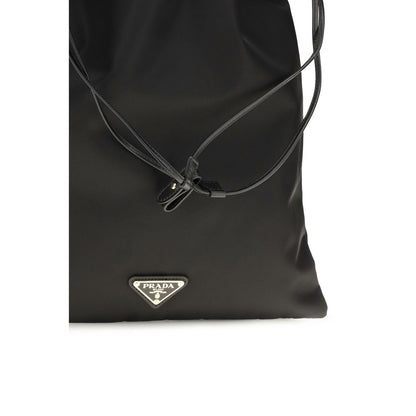 Prada Schwarze Polyamid-Geldbörse