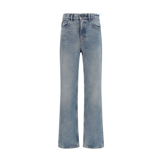 Golden Goose Blaue Jeans aus Baumwolle im geraden Schnitt