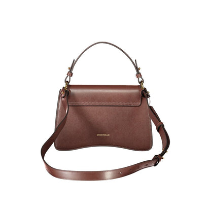 Coccinelle Braune Lederhandtasche