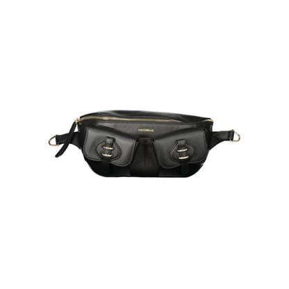 Coccinelle Schwarze Lederhandtasche