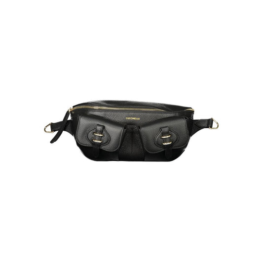 Coccinelle Schwarze Lederhandtasche