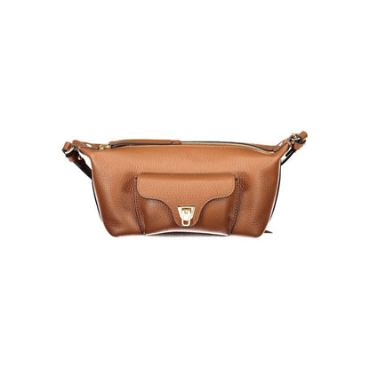 Coccinelle Braune Lederhandtasche