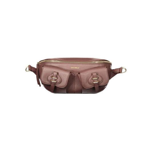 Coccinelle Braune Lederhandtasche