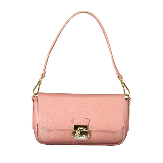 Coccinelle Pink Leather Handbag
