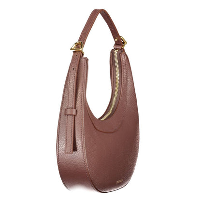 Coccinelle Braune Lederhandtasche