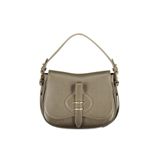 Coccinelle Braune Lederhandtasche