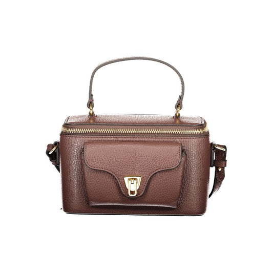 Coccinelle Braune Lederhandtasche