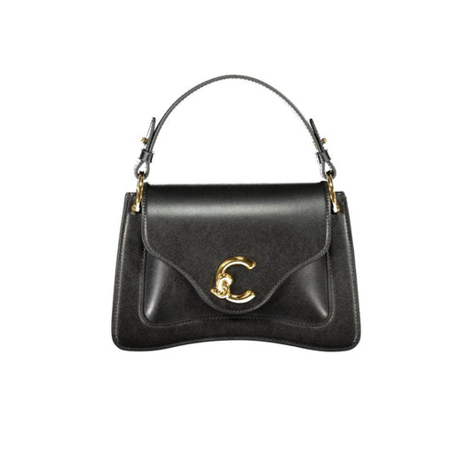 Coccinelle Schwarze Lederhandtasche
