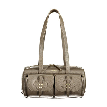 Coccinelle Braune Lederhandtasche