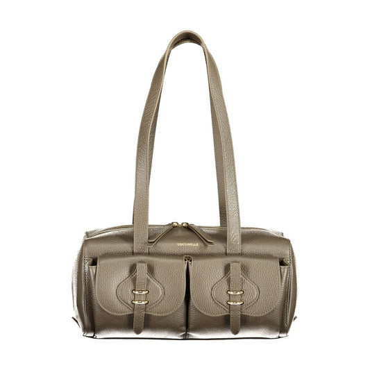 Coccinelle Braune Lederhandtasche