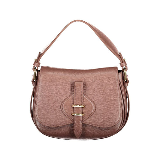 Coccinelle Braune Lederhandtasche