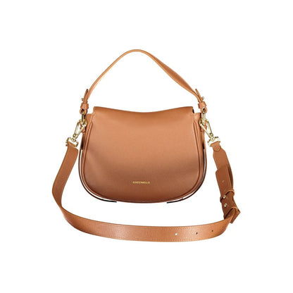 Coccinelle Braune Lederhandtasche