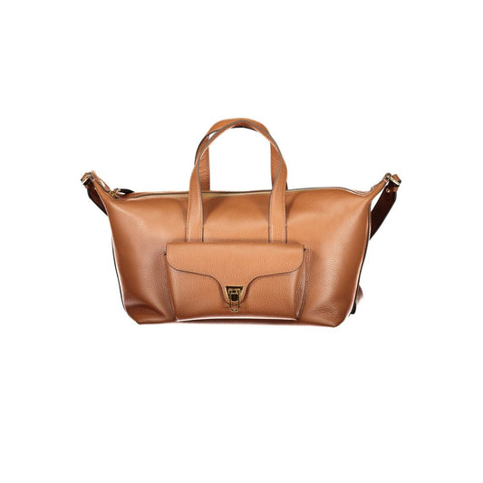 Coccinelle Braune Lederhandtasche