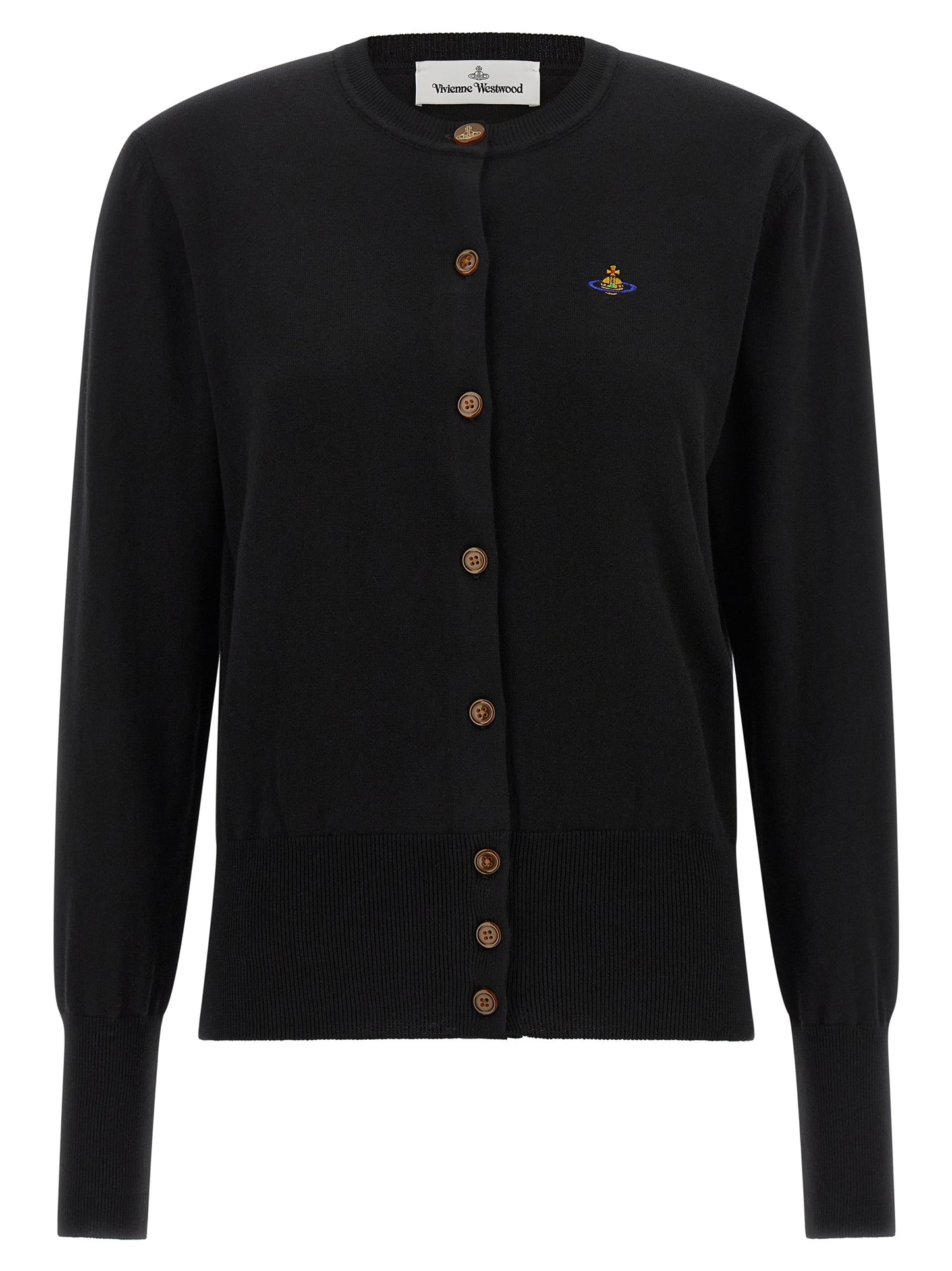 Vivienne Westwood Schwarzer Baumwollcardigan