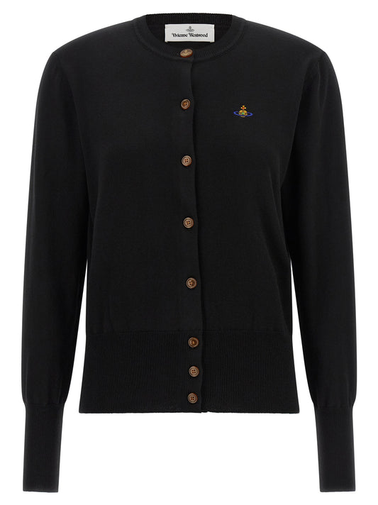 Vivienne Westwood Schwarzer Baumwollcardigan