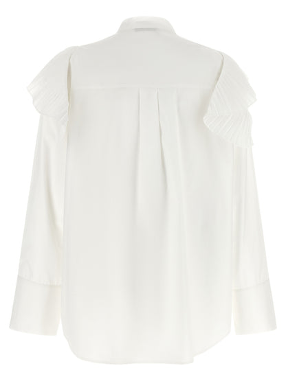 Alberta Ferretti Weiße Baumwollbluse