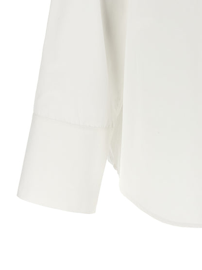 Alberta Ferretti Weiße Baumwollbluse