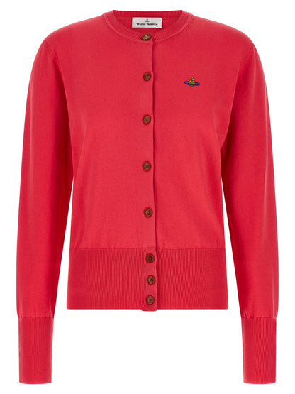 Vivienne Westwood Mehrfarbige Baumwollstrickjacke