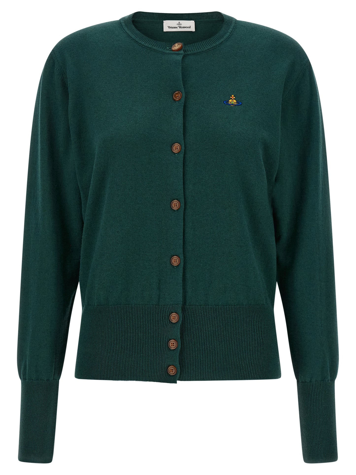 Vivienne Westwood Baumwoll-Cardigan in Zweifarbenoptik