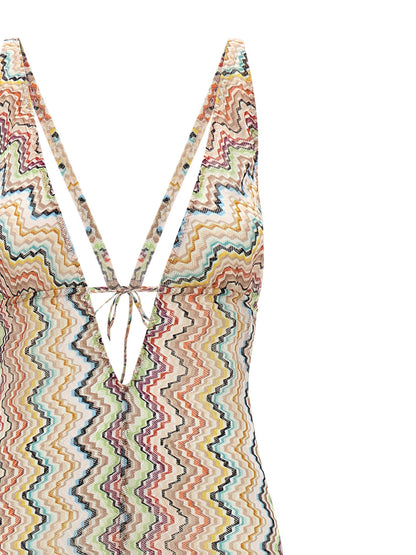 Missoni Mehrfarbiger Jumpsuit aus Polyester