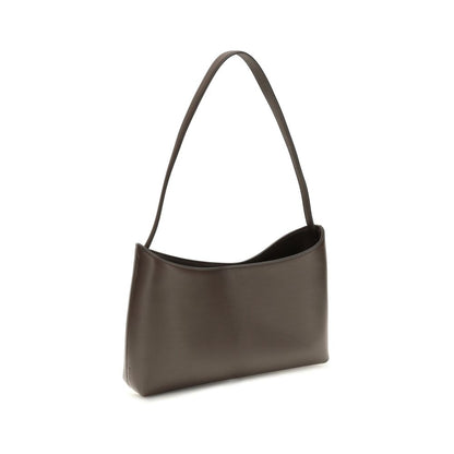 The Row Braune Kalbsleder Bos Taurus Schultertasche