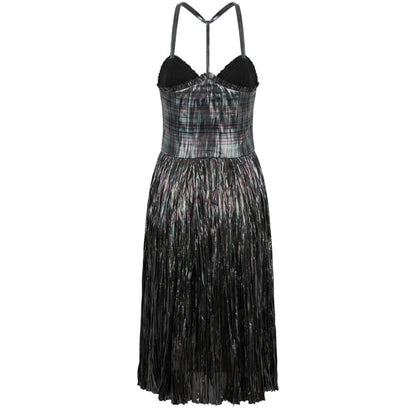 Trussardi Schwarzes Freizeitkleid aus Polyester