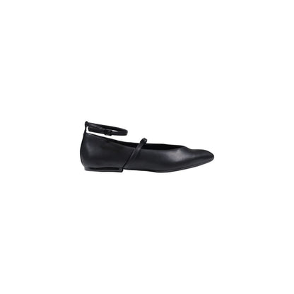 Armani Exchange Schwarze Plateau-Pumps aus Polyester