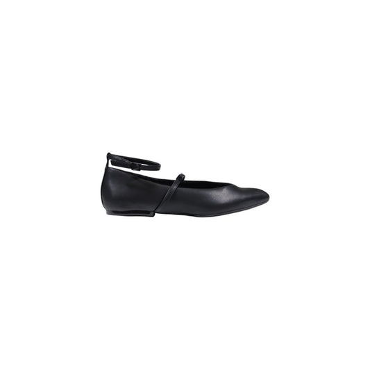 Armani Exchange Schwarze Plateau-Pumps aus Polyester