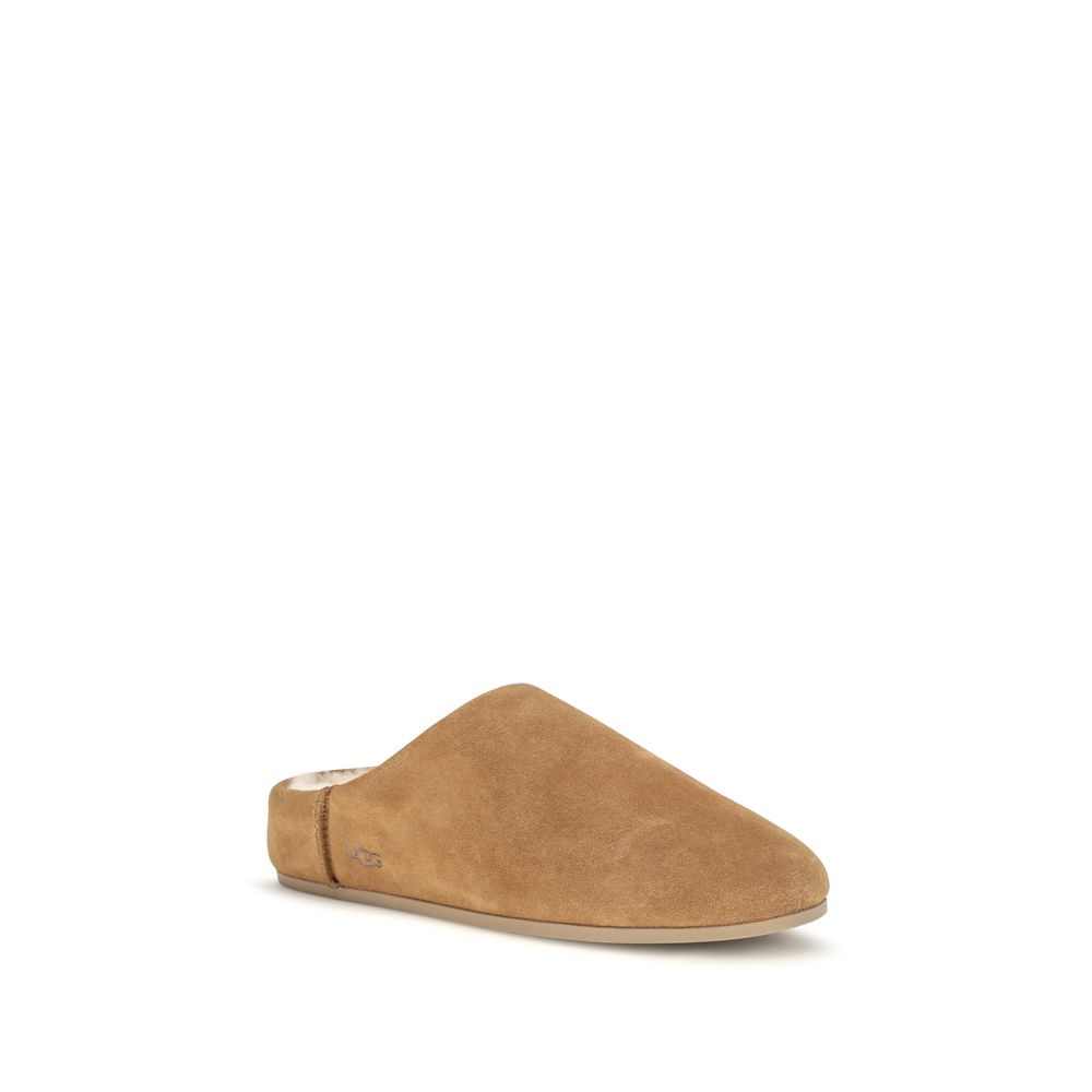 UGG Beige Leder Mules – Produktansicht 2 | Arca Lucia