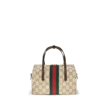 Gucci Beige Stoff-Handtasche
