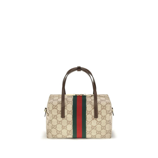 Gucci Beige Stoff-Handtasche